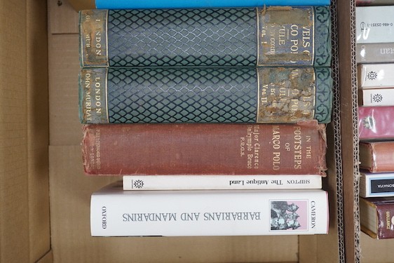Bailey, F. M. - Mission to Tashkent, 1st edition in price-clipped dust wrapper, lacking the front free endpaper, London, 1946; Stein, Marc Aurel - Ruins of Desert Cathay. Personal Narrative of Explorations in Central Asi